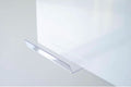 Acrylic pen tray on glass whiteboard