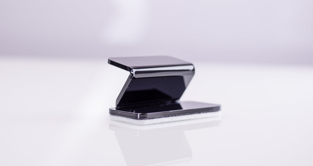 Black acrylic eraser