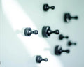 Jumbo bottle neck magnets in black