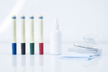 Four whiteboard pens, glass cleaner, eraser and cloths
